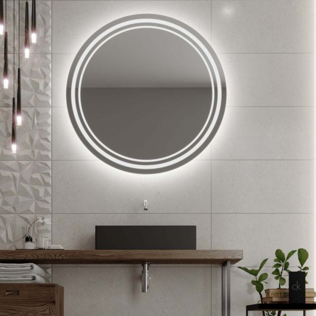 Ronde spiegel met LED verlichting C5