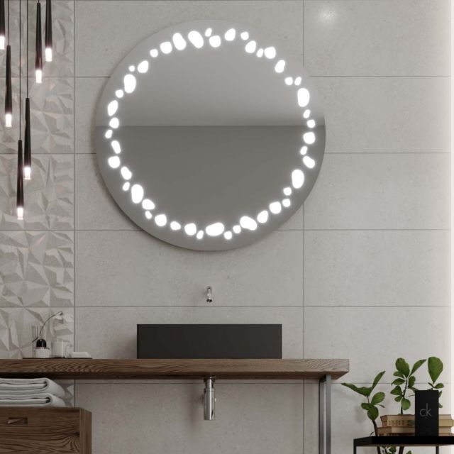 Ronde spiegel met LED verlichting C7 premium