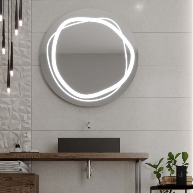 Ronde spiegel met LED verlichting C9 premium